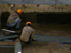 Chống thấm tầng hầm 1